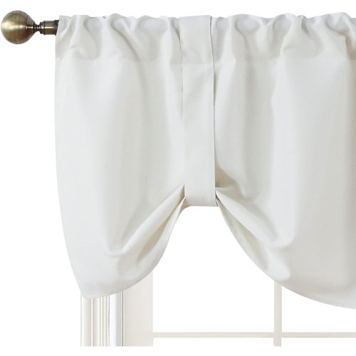 Winston Porter Kendria TieUp 54'' W Window Valance Wayfair